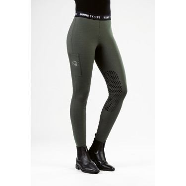 Leggings Wien Style con rodilleras de silicona HKM Leggings Wien Style con rodilleras de silicona HKM