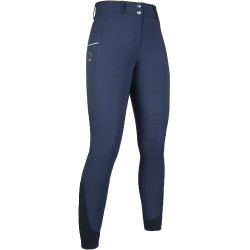 Pantalón Comfort Flo Style con rodilleras de silicona HKM Pantalón Comfort Flo Style con rodilleras de silicona HKM