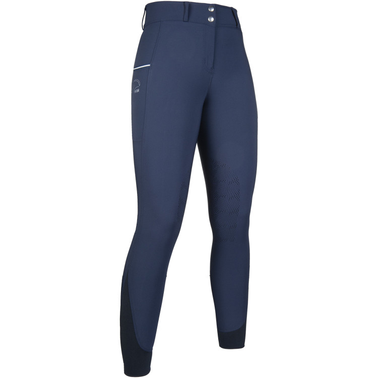 Pantalón Comfort Flo Style con rodilleras de silicona HKM Pantalón Comfort Flo Style con rodilleras de silicona HKM