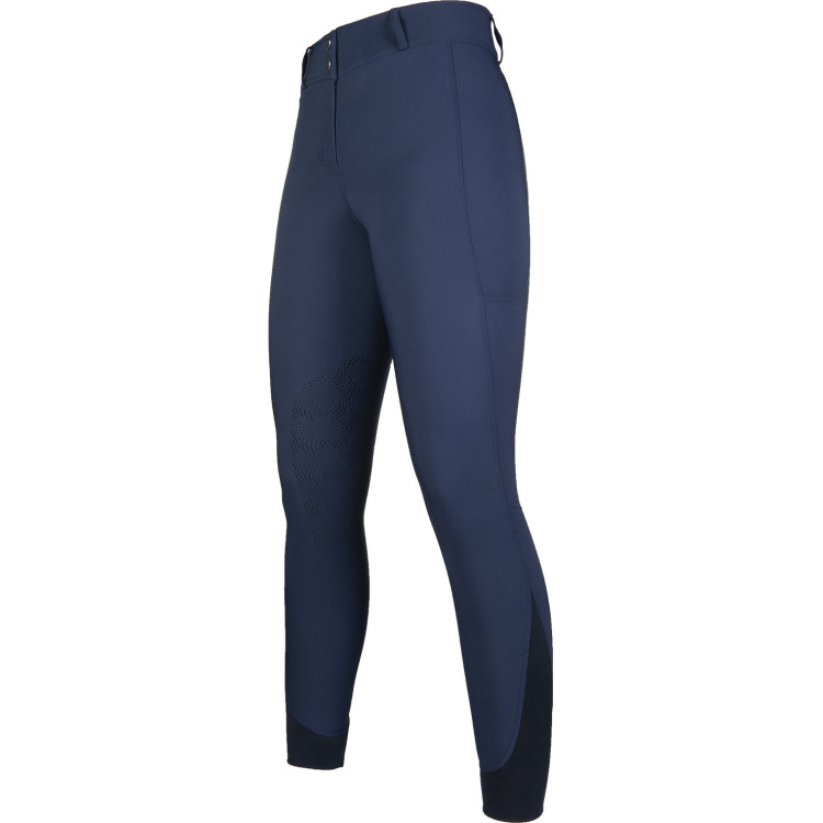 Pantalón Comfort Flo Style con rodilleras de silicona HKM Pantalón Comfort Flo Style con rodilleras de silicona HKM