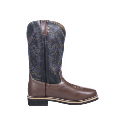 Botas western Softy cow HKM Castaño Marrón