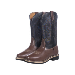 Botas western Softy cow HKM Castaño Marrón