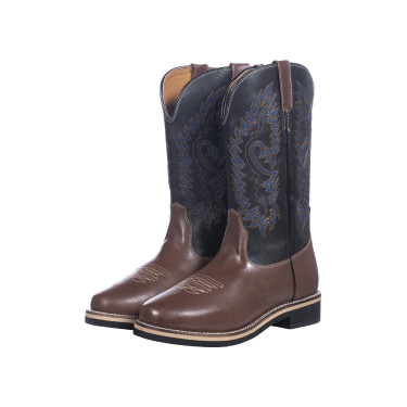 Botas western Softy cow HKM Castaño Marrón