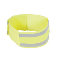 Banda reflectante HKM Limón / plateado Banda reflectante HKM Limón / plateado