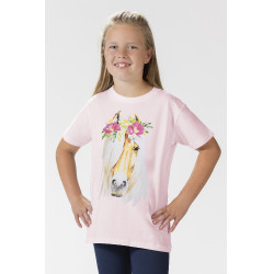 Camiseta infantil Flower Horse HKM Camiseta infantil Flower Horse HKM