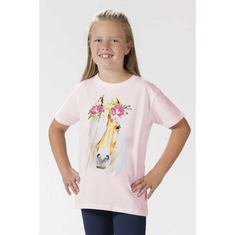 Camiseta infantil Flower Horse HKM Camiseta infantil Flower Horse HKM