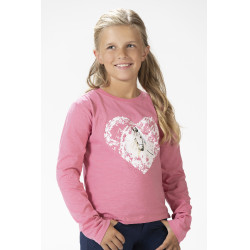 Polo de manga larga Horse Spirit HKM Polo de manga larga Horse Spirit HKM