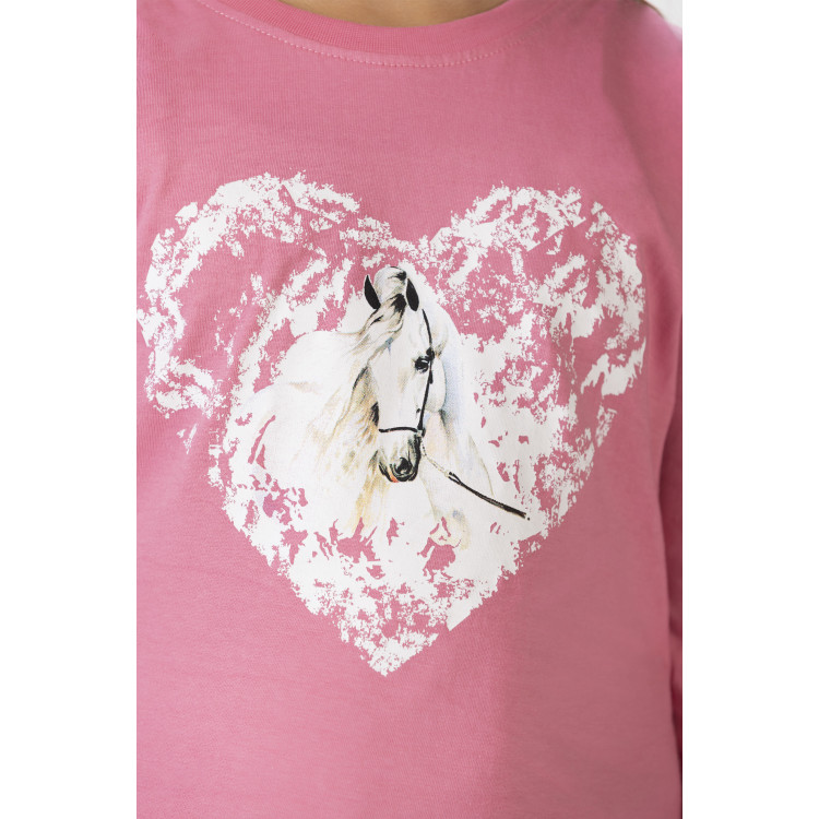 Polo de manga larga Horse Spirit HKM Polo de manga larga Horse Spirit HKM