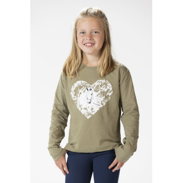 Polo de manga larga Horse Spirit HKM Polo de manga larga Horse Spirit HKM