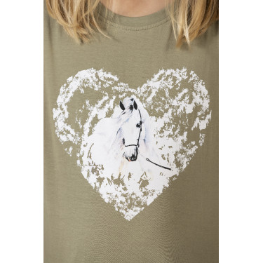 Polo de manga larga Horse Spirit HKM Polo de manga larga Horse Spirit HKM