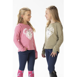 Polo de manga larga Horse Spirit HKM Polo de manga larga Horse Spirit HKM
