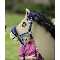 Cabezada Funny Horses HKM Azul oscuro, azul, rosa oscuro Multicolor Cabezada Funny Horses HKM Azul oscuro, azul, rosa oscuro Multicolor
