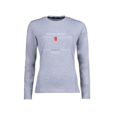 Polo de manga larga Equine Sports Style HKM Polo de manga larga Equine Sports Style HKM