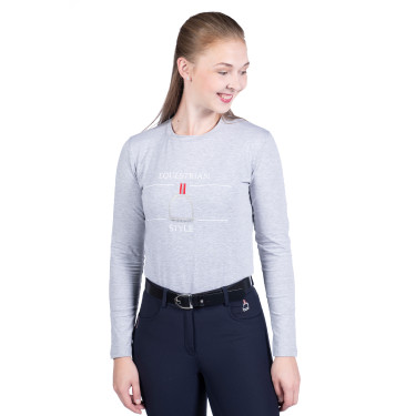 Polo de manga larga Equine Sports Style HKM Polo de manga larga Equine Sports Style HKM