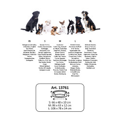 Cama para perro Anam Cara ovalada HKM Cama para perro Anam Cara ovalada HKM