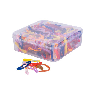 Elásticos para trenzar Soft Colour HKM Elásticos para trenzar Soft Colour HKM
