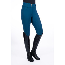 Pantalón Port Royal con asiento completo de silicona HKM Azul oscuro