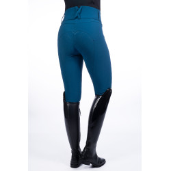 Pantalón Port Royal con asiento completo de silicona HKM Azul oscuro