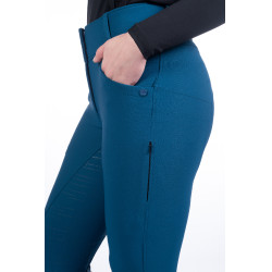 Pantalón Port Royal con asiento completo de silicona HKM Azul oscuro