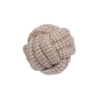 Juguete para perro Buddy Knot Ball HKM Natural Marrón Juguete para perro Buddy Knot Ball HKM Natural Marrón