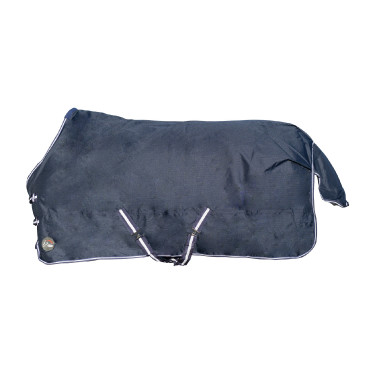 Manta de exterior con forro polar Economic HKM Azul oscuro Manta de exterior con forro polar Economic HKM Azul oscuro