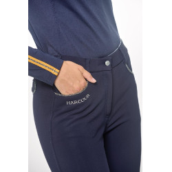 Pantalón polar de equitación Harcour Jaipur Marino Azul marino