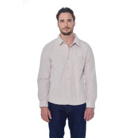Camisa de terciopelo Harcour Shavi hombre Marfil Beige Camisa de terciopelo Harcour Shavi hombre Marfil Beige