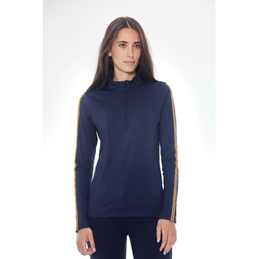 Polo Harcour Pistache mujer Marino