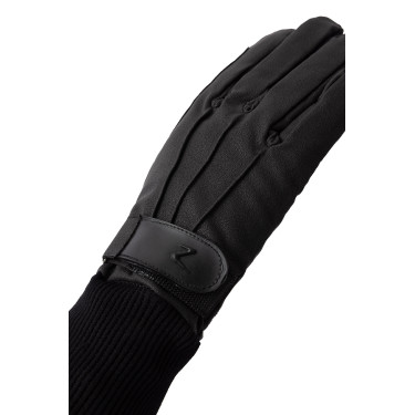 Guantes cuero sintético con forro polar Horze Guantes cuero sintético con forro polar Horze
