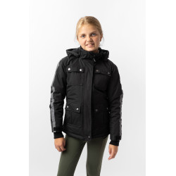 Parka de invierno para niños. Horze Negro