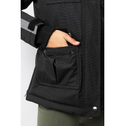 Parka de invierno para niños. Horze Negro