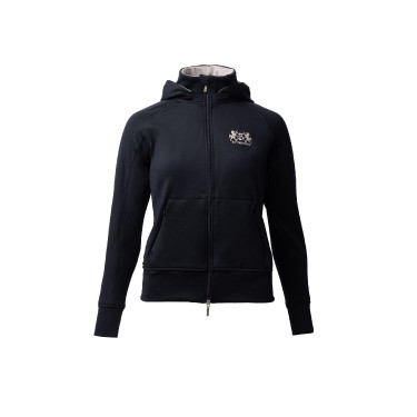 Sudadera con Capucha paraMujer Colleen B Vertigo Azul marino oscuro