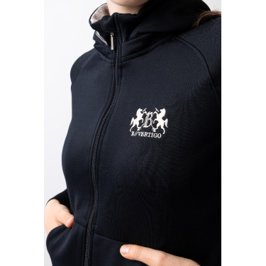 Sudadera con Capucha paraMujer Colleen B Vertigo Azul marino oscuro