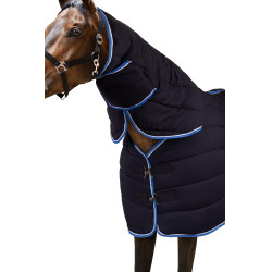 Couverture d'écurie sous-couche Horze Glasgow couvre-cou 250 g Azul oscuro