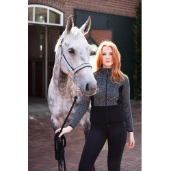 Chaqueta de forro polar Neve Horze Negro caviar Chaqueta de forro polar Neve Horze Negro caviar