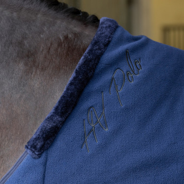 Manta polar HV Polo Nena Marino Azul marino