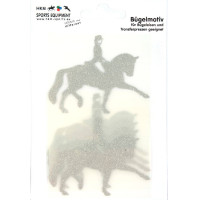 Motivo termoadhesivo doma HKM Plata flex moda glitter Motivo termoadhesivo doma HKM Plata flex moda glitter