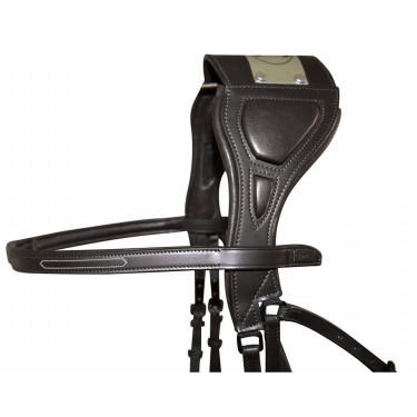 Cabezada con puente Chagall T de T Negro Cabezada con puente Chagall T de T Negro