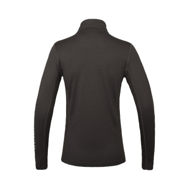 Polo de entrenamiento para mujer Kingsland brun, contrastes noirs Marrón