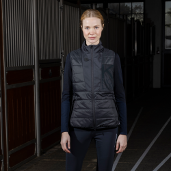 Chaleco calefactable sin mangas para mujer Kingsland KLValero Marino Azul marino