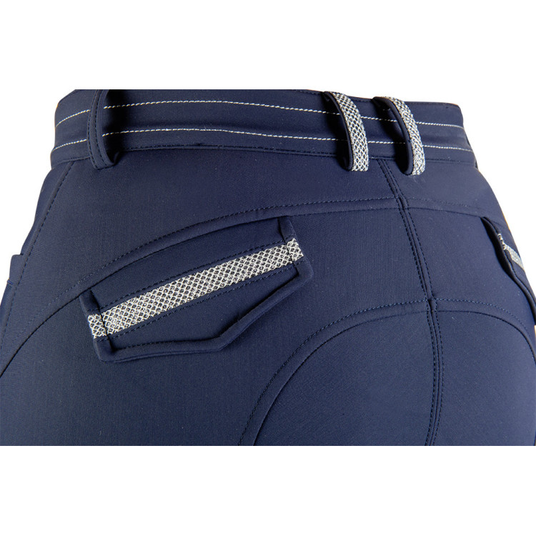 Pantalón softshell Elegance Style con rodilleras de silicona HKM Pantalón softshell Elegance Style con rodilleras de silicona HKM
