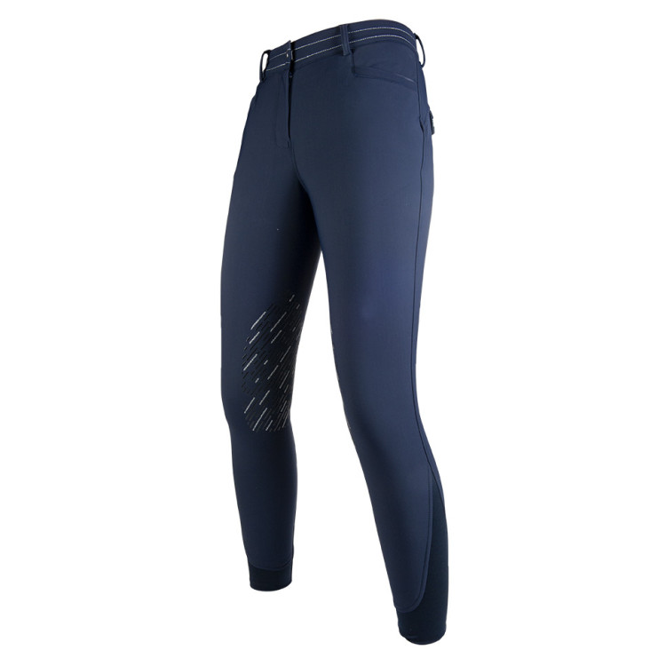 Pantalón softshell Elegance Style con rodilleras de silicona HKM Pantalón softshell Elegance Style con rodilleras de silicona HKM