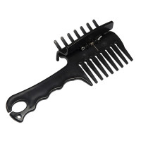 Peine con ayuda para trenzar HKM Negro