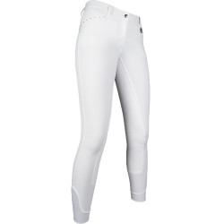Pantalón Limoni PAM Horse culera 3/4 Alos HKM Blanco