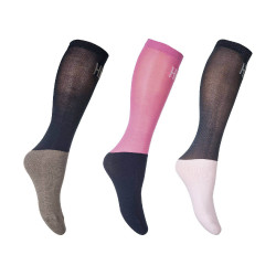Calcetines HKM Microcotton Colour por 3 Calcetines HKM Microcotton Colour por 3