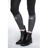 Calcetines HKM Microcotton Colour por 3 Azul / verde / naranja Calcetines HKM Microcotton Colour por 3 Azul / verde / naranja