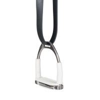 Estribos de seguridad de acero inoxidable por pareja HKM Color indicativa Transparente