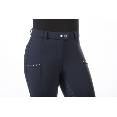 Pantalón Mónaco con culera completa de silicona HKM Pantalón Mónaco con culera completa de silicona HKM