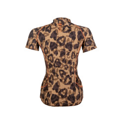 Camiseta Clolour Breeze de manga corta HKM Natural Marrón