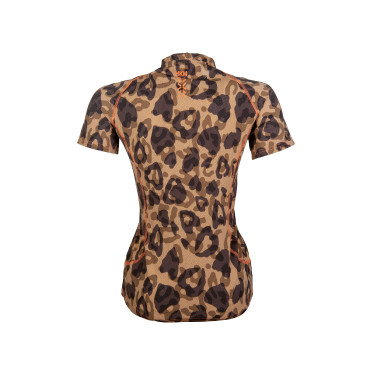 Camiseta Clolour Breeze de manga corta HKM Natural Marrón